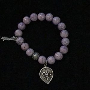 Honesty lavender colored bracelet